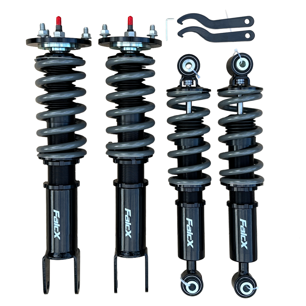 FalcX FG–FGX Falcon coilover full set: front and rear pairs