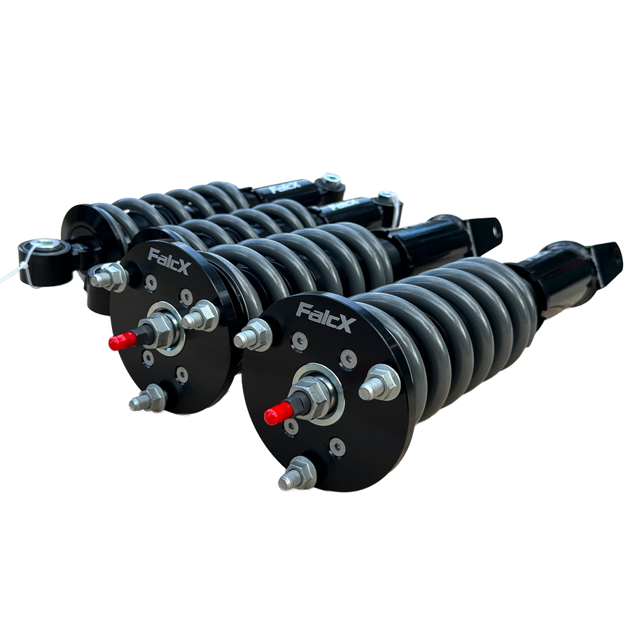 FalcX coilover top plate and damping adjuster